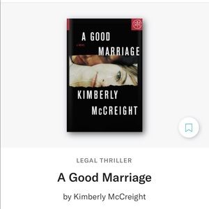 BOTM A Good Marriage by Kimberly McCreight